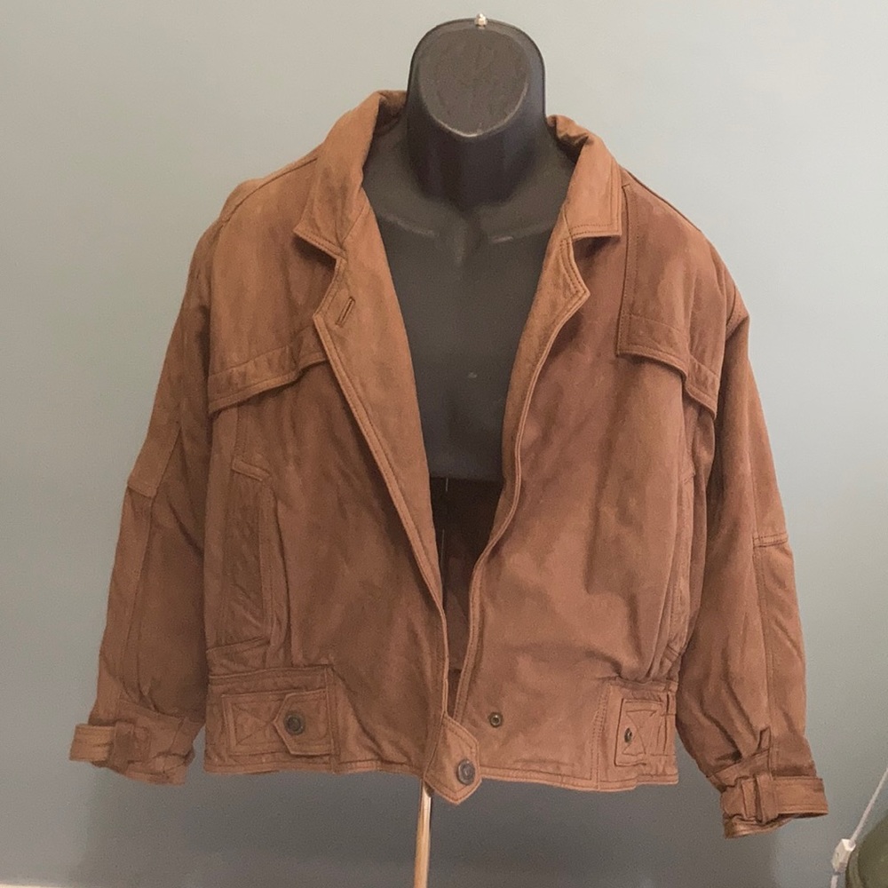 Vintage Global Leather G-III Bomber Jacket